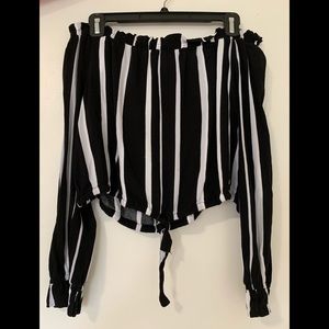 Kendall and Kylie Off the Shoulder Top